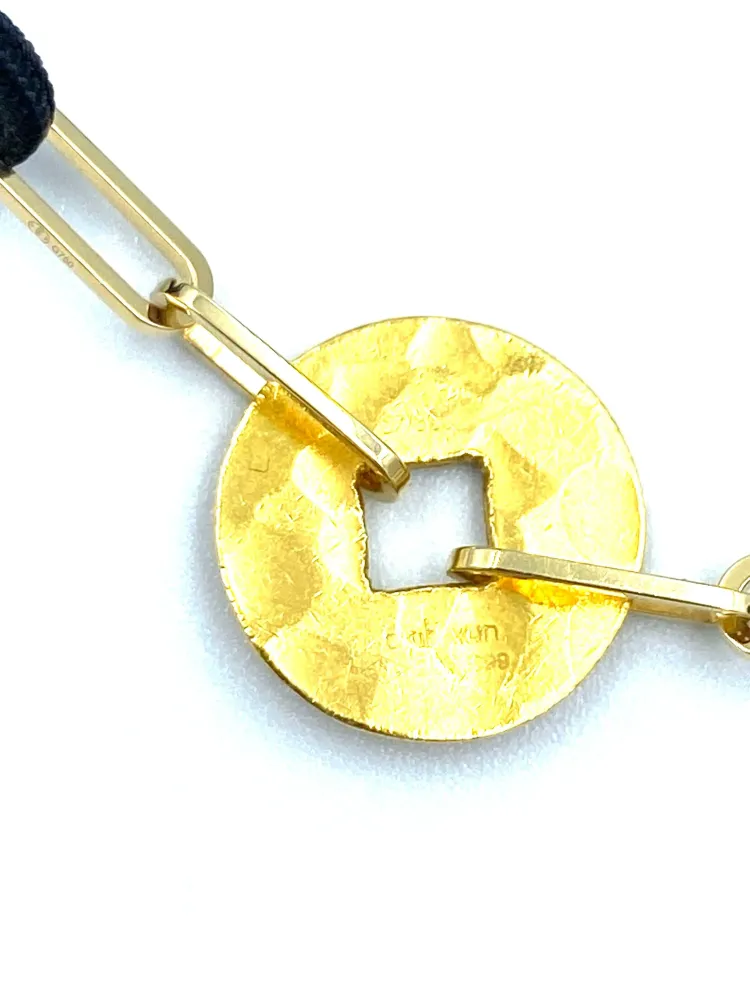 DINH VAN - Bracelet Pi Square 24K goud (limited series)