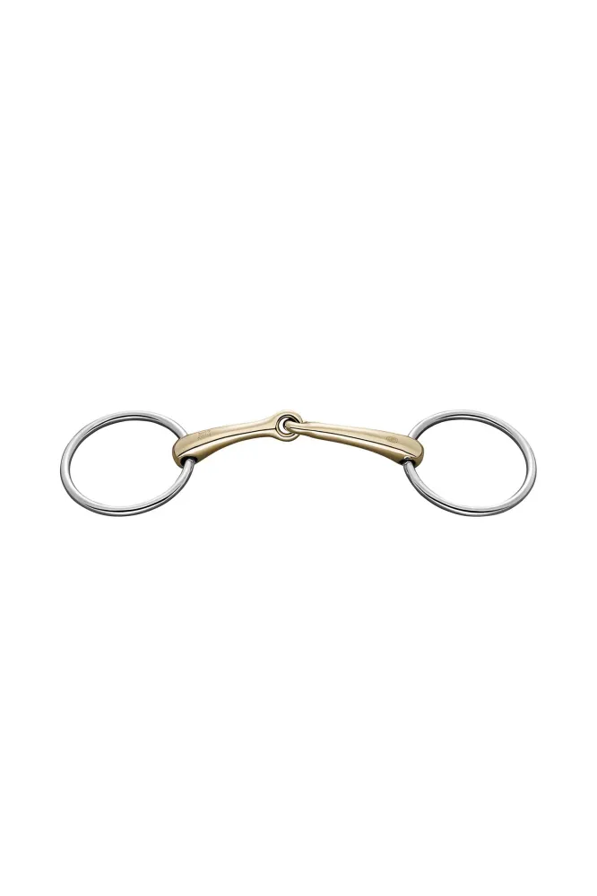 Dynamic RS Sensogan Loose Ring Snaffle, Enkel Jt., 14mm No Color 140 mm