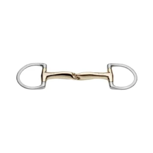 Novocontact Eggbutt Bit 14mm Solo Jointed Sensogan D-Shaped Rings silver 125 mm