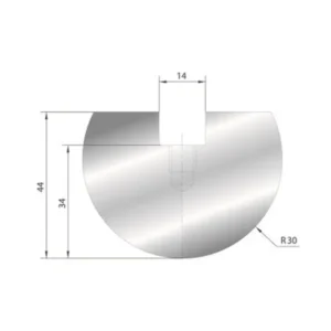 Part No. 1042 @ 415mm Round Element Holder