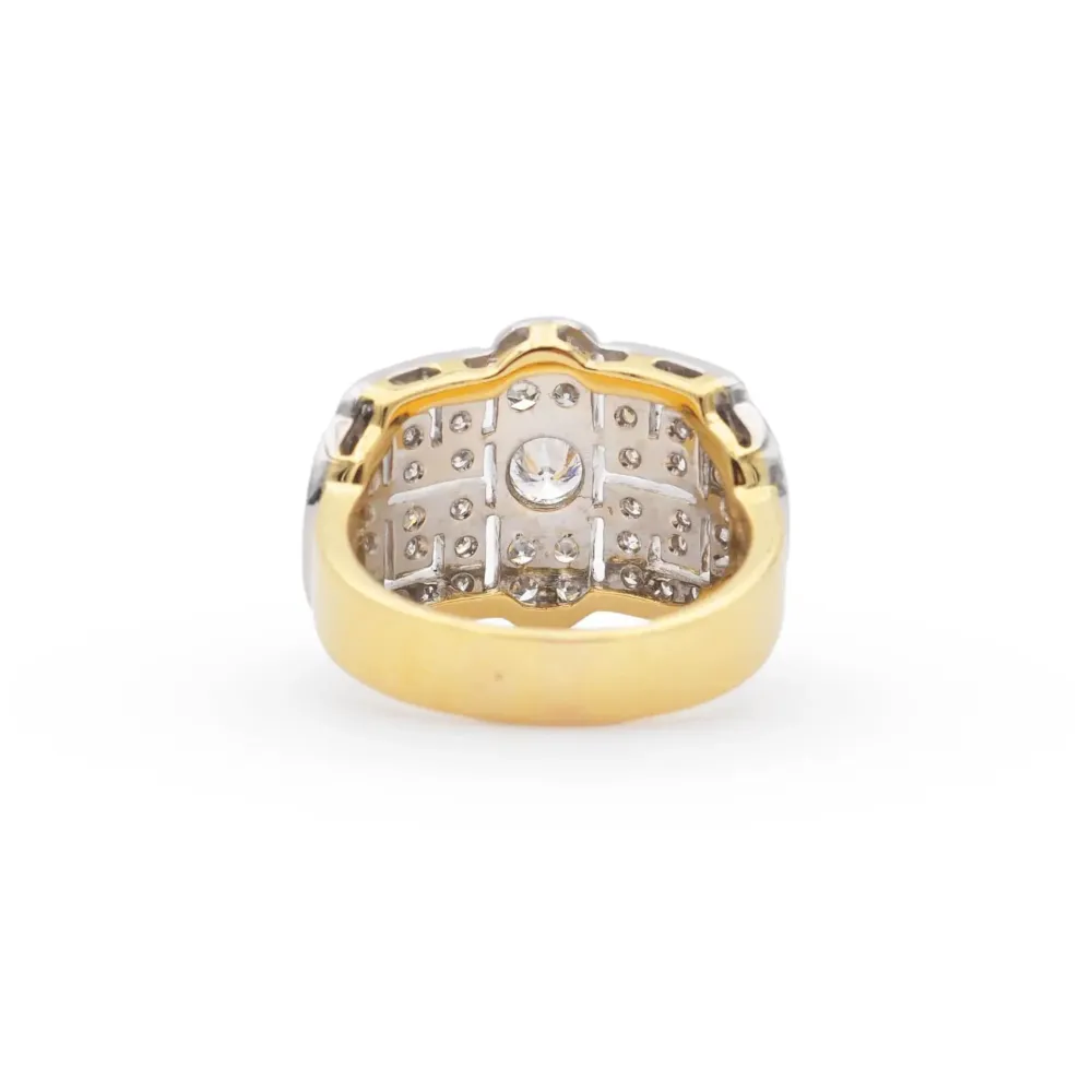 Ring goud giallo diamonds 0.93 carati