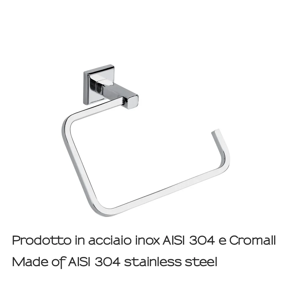 Ring napkin holder AISI 304 niet-roestend steel Colorado Gedy - Chrome
