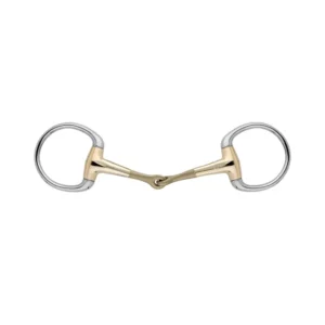 Turnado Eggbutt Bit Sensogan 14mm 70mm Rings zilver 115 mm