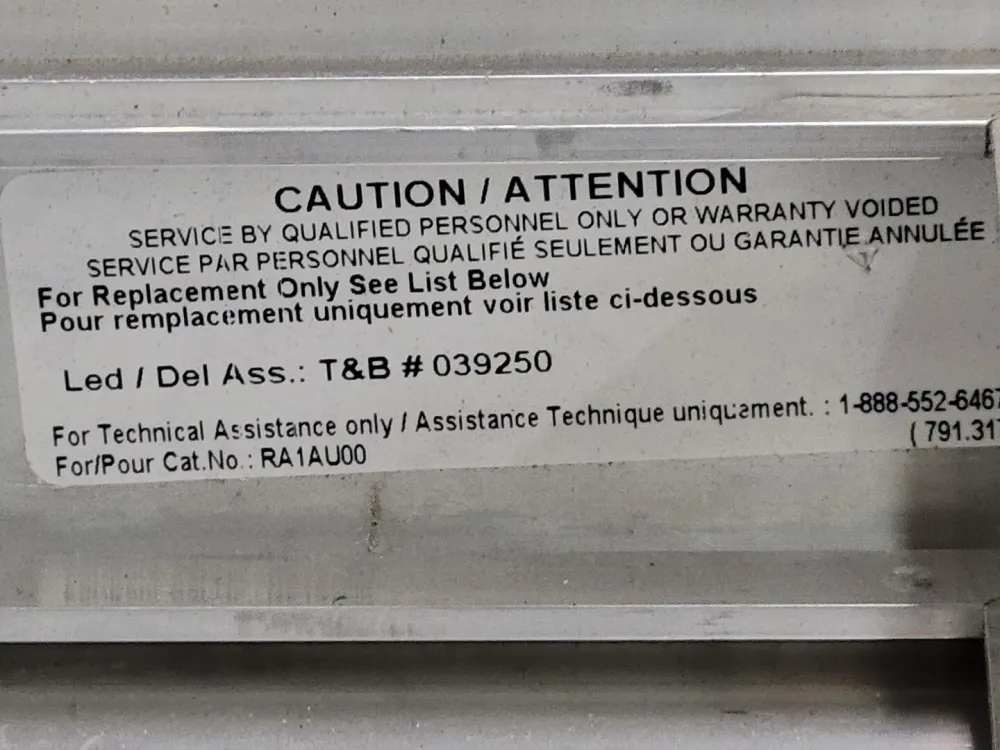 120-347 Volts Pictogram Emergency Exit Sign RA1AU00