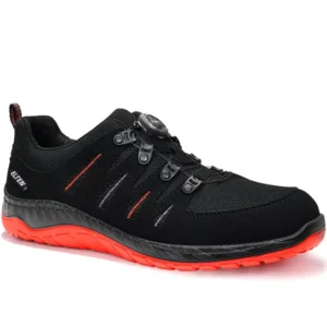 Elten werkschoenen - MADDOX BOA® - ESD S3 - zwart-rood - maat 37 - laag
