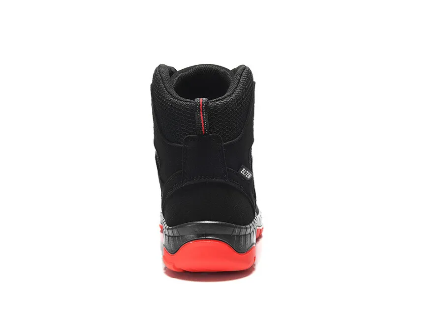 Elten werkschoenen - MADDOX BOA® - ESD S3 - zwart-rood - maat 35 - hoog