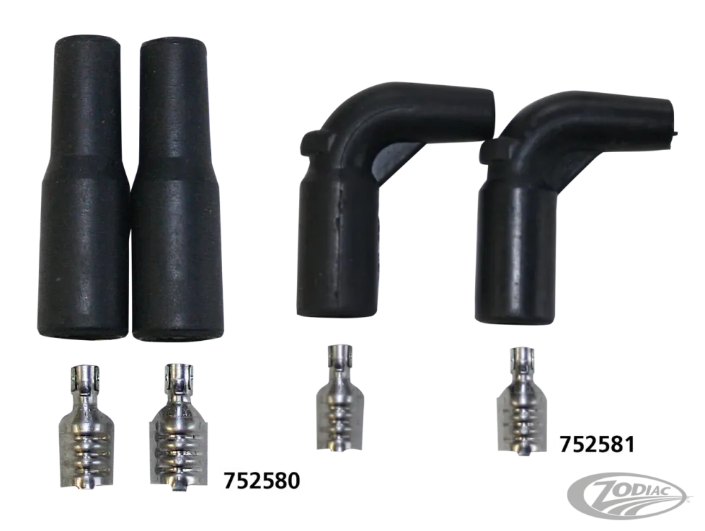 Taylor TC 180dgr coil boots/terminals Harley-Davidson