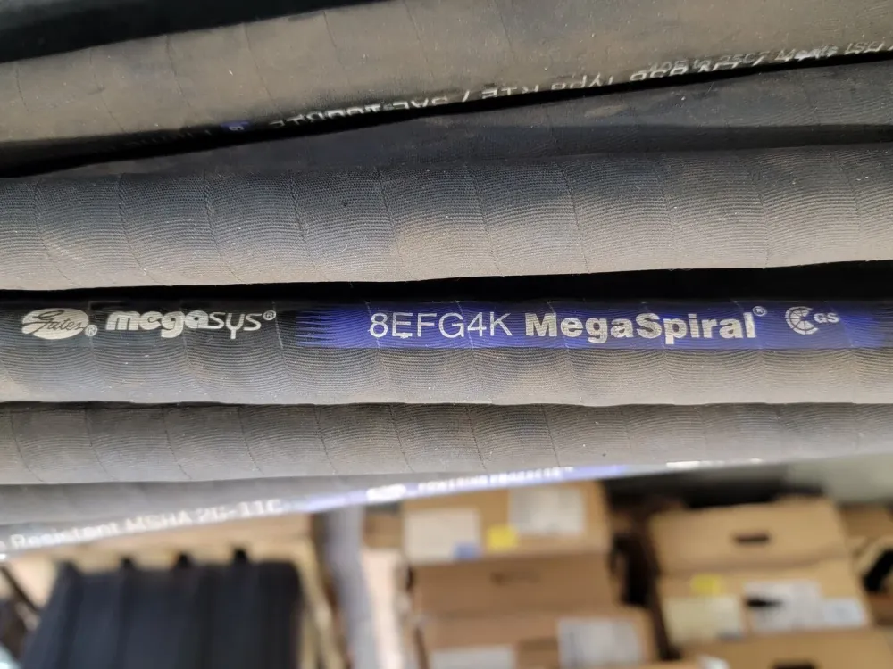 1/2" x 37.5" Hydraulic Hose 8EFG4K 4000 PSI w/ 3/4" Fittings (Set 10)