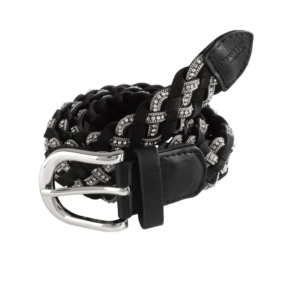 Braided Belt Ravenzwart 37.4"