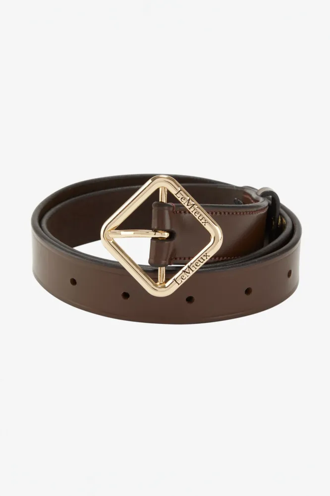 Cleo Leder Belt Brown L