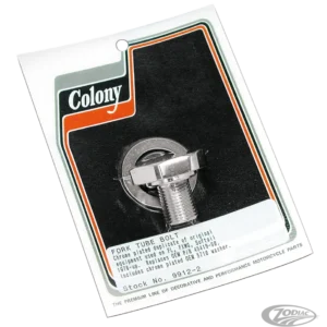 Fork Tube Bolt w/W Wideglide 78 up, Each Harley-Davidson