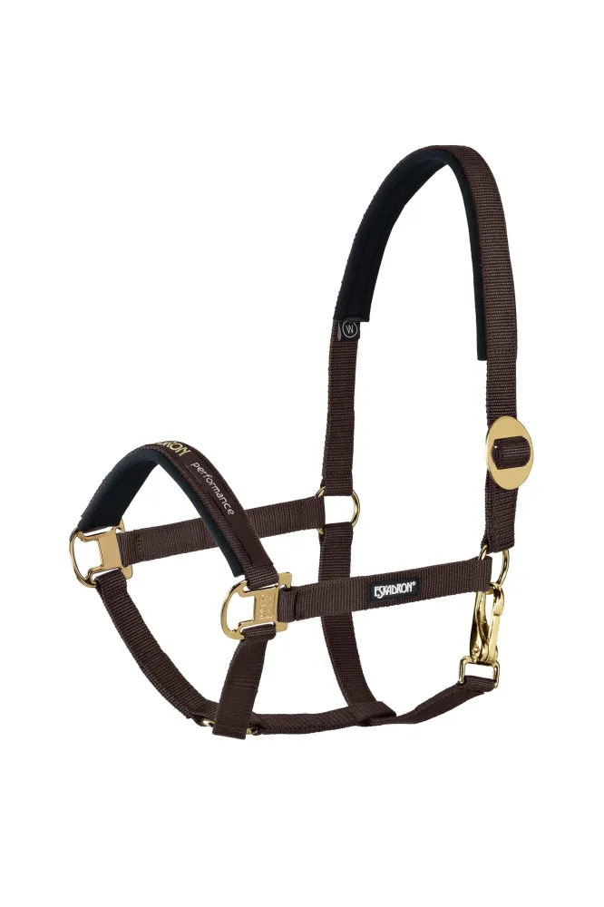 Kogelgreep Halter sliding Buckle Darkbrown F