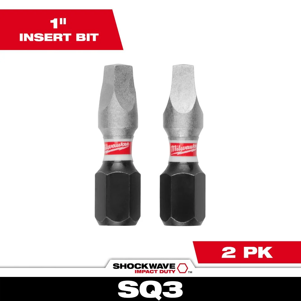 Milwaukee Tools Shockwave 1" Insert Bits 48-32-4423