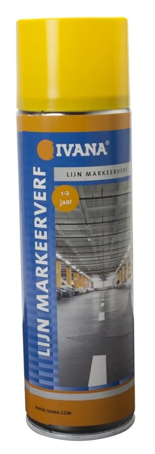 Gecertificeerd Ivana markeerverf - wit - 0,5 l - levensduur 1-2 jaar