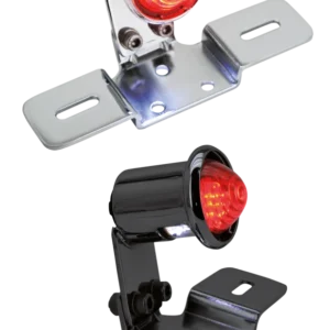 GZP Classic Chrome 1.75" LED taillight E Harley-Davidson