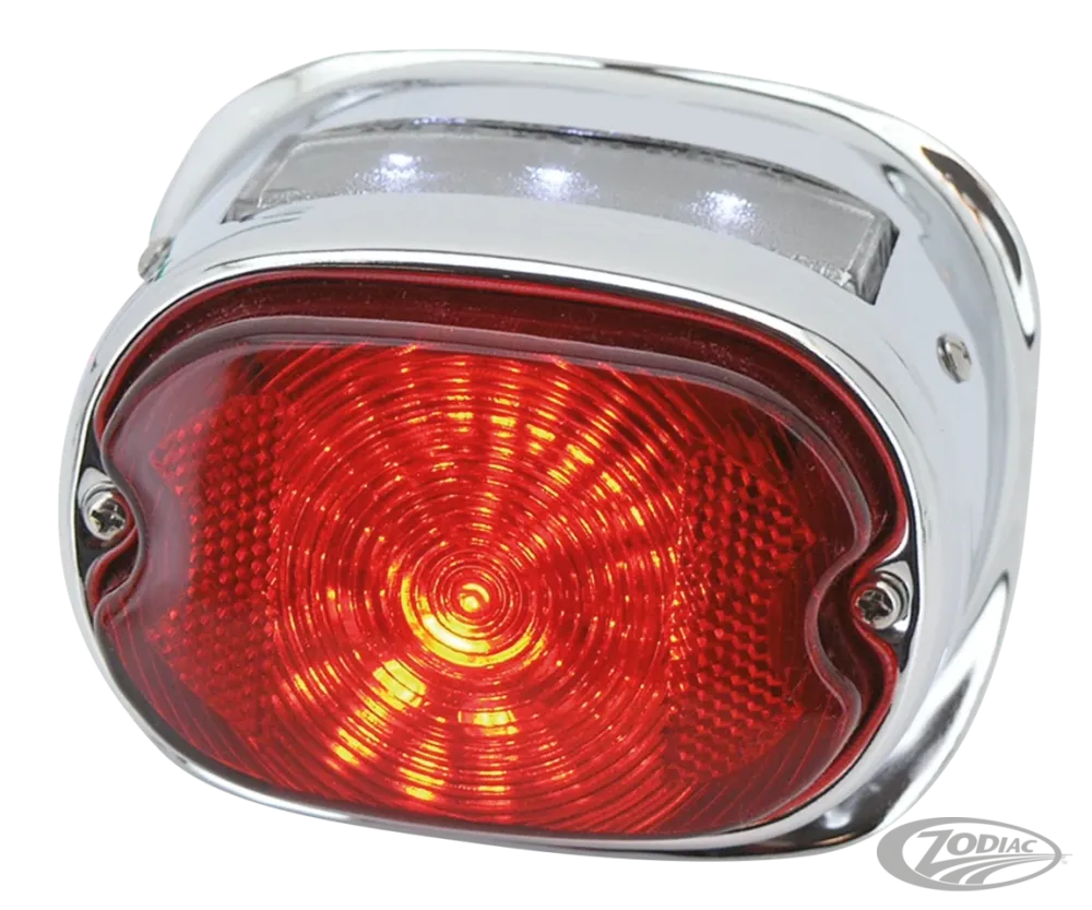 Industrieel Grade GZP LED Early Style taillight 55-72 Harley-Davidson