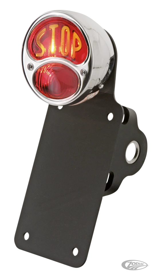 NSC 33 taillight w/horizontal lic.mount Harley-Davidson