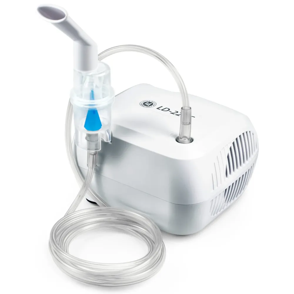 Little Doctor LD-220C Inhalator voor kinderen en volwassenen, aerosol-therapie, vernevelaar, inhalatiecompressor, 55 dB, w...