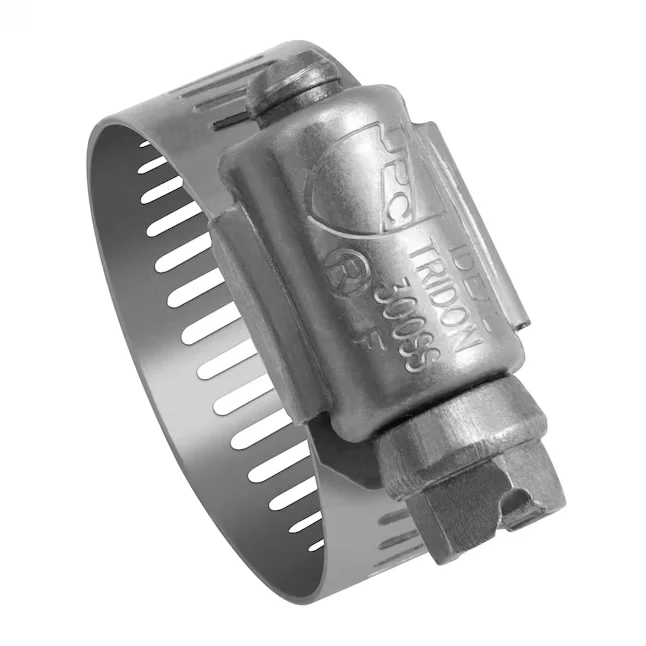 IDEAL-TRIDON 1/2- to 1-1/4- dia Roestvast Steel Adjustable Clamp