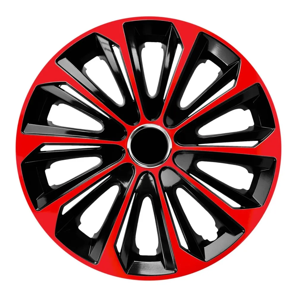 Caps 16 '' NRM AANVULLEND STRONG RED BLACK rood-zwart 4 stuks