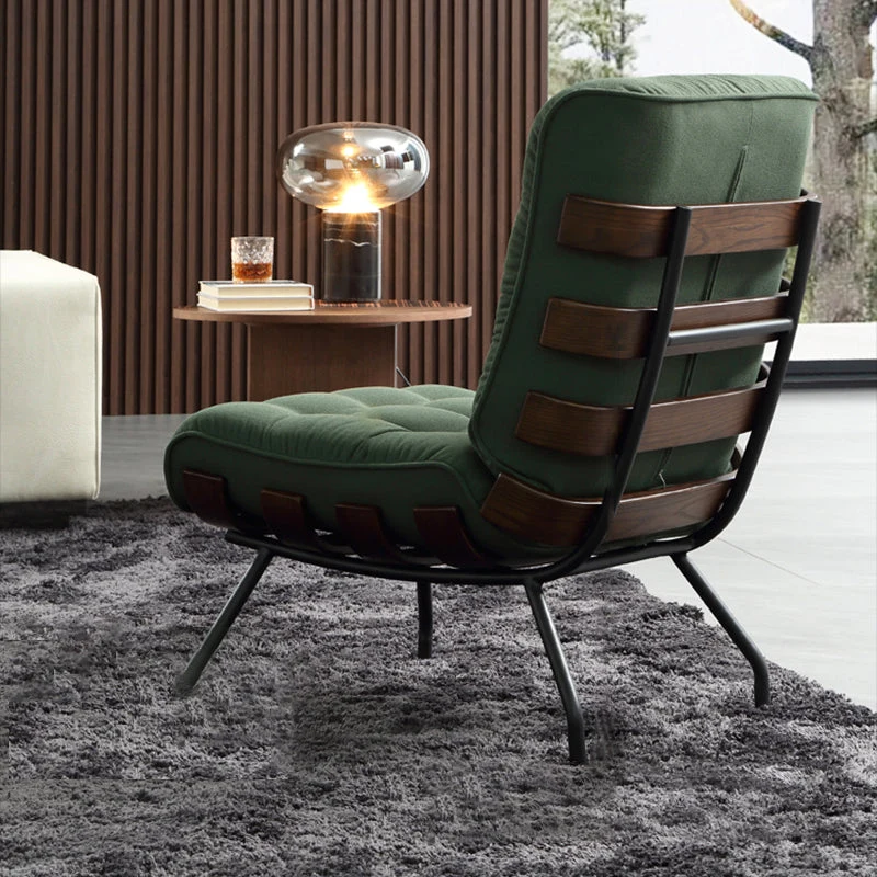 Contemporary Uni Color Upholstered Chair 4 Legs Armless Chair M6 x 30 mm - 100 stuks Green