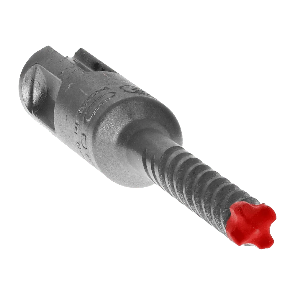 DIABLO 1/4" X 4" X 6" Rebar Demon™ SDS-PLUS 4-Cutter Full Carbide Head Hammer Drill Bit met T-slot
