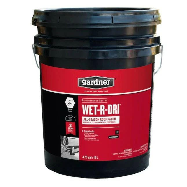 Gegalvaniseerd DIN 933 Gardner Wet-R-Dri 4.75-Gallon Cement Roof Sealant