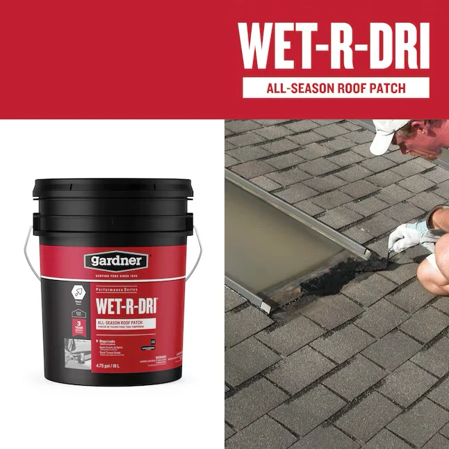 Gegalvaniseerd DIN 933 Gardner Wet-R-Dri 4.75-Gallon Cement Roof Sealant