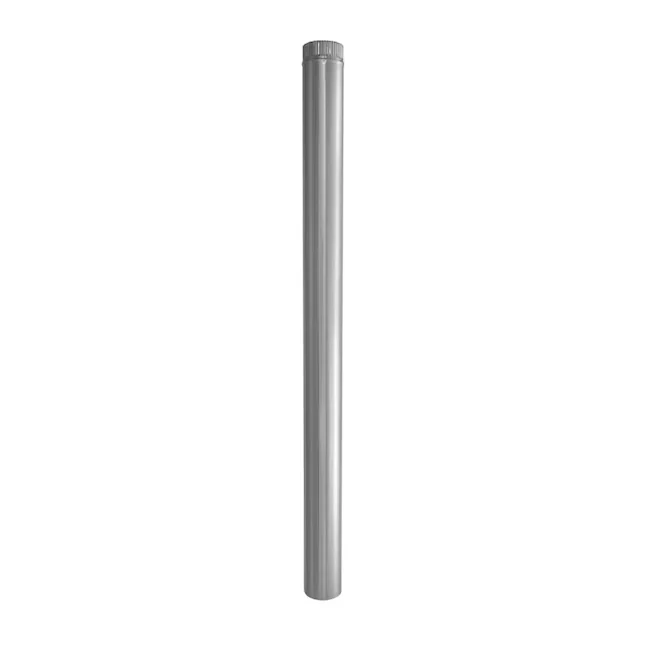 IMPERIAL 4- x 60- Galvanized Staalsoort Round Duct Pipe