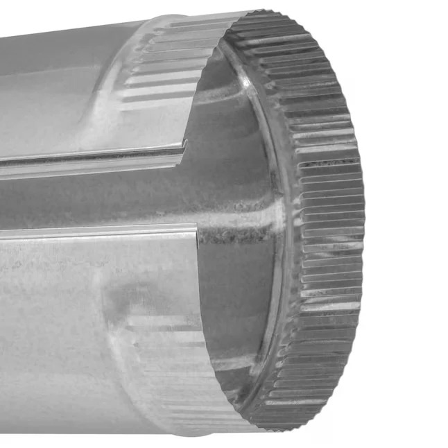 IMPERIAL 4- x 60- Galvanized Staalsoort Round Duct Pipe