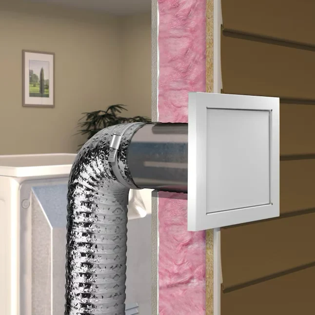 IMPERIAL 4- dia Galvanized Rvs Louvered Dryer Vent Hood voor hout op metaal