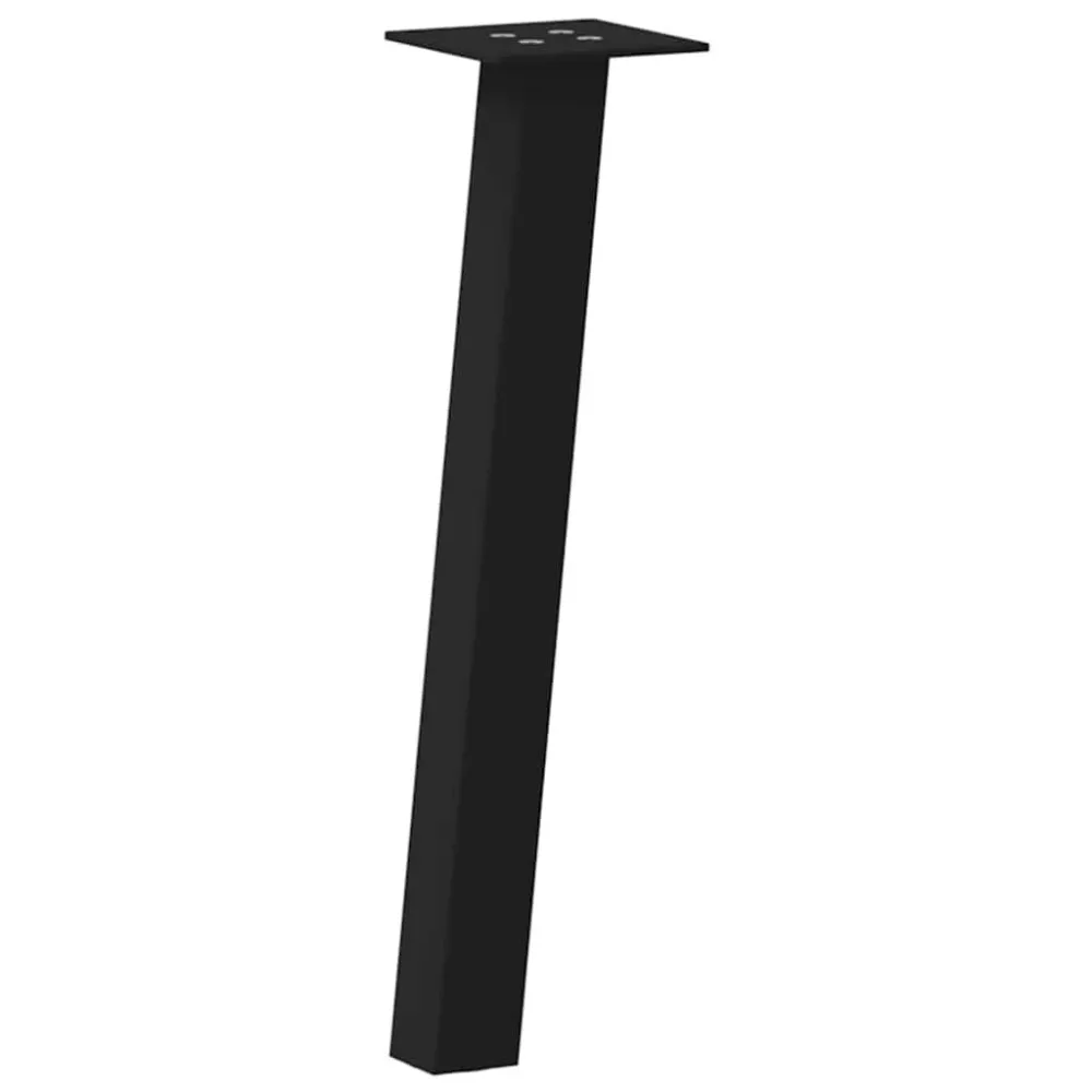 Inbusschroefbout Salontafelpoten 4 st 30 cm staal zwart