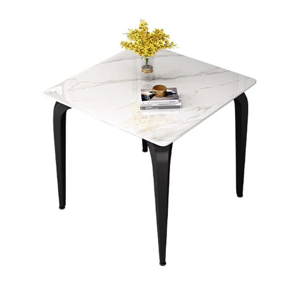 Industrieel Zwaar Belast 4-foot Stone Furniture Industrial Style Square Dining Table Indoor 31