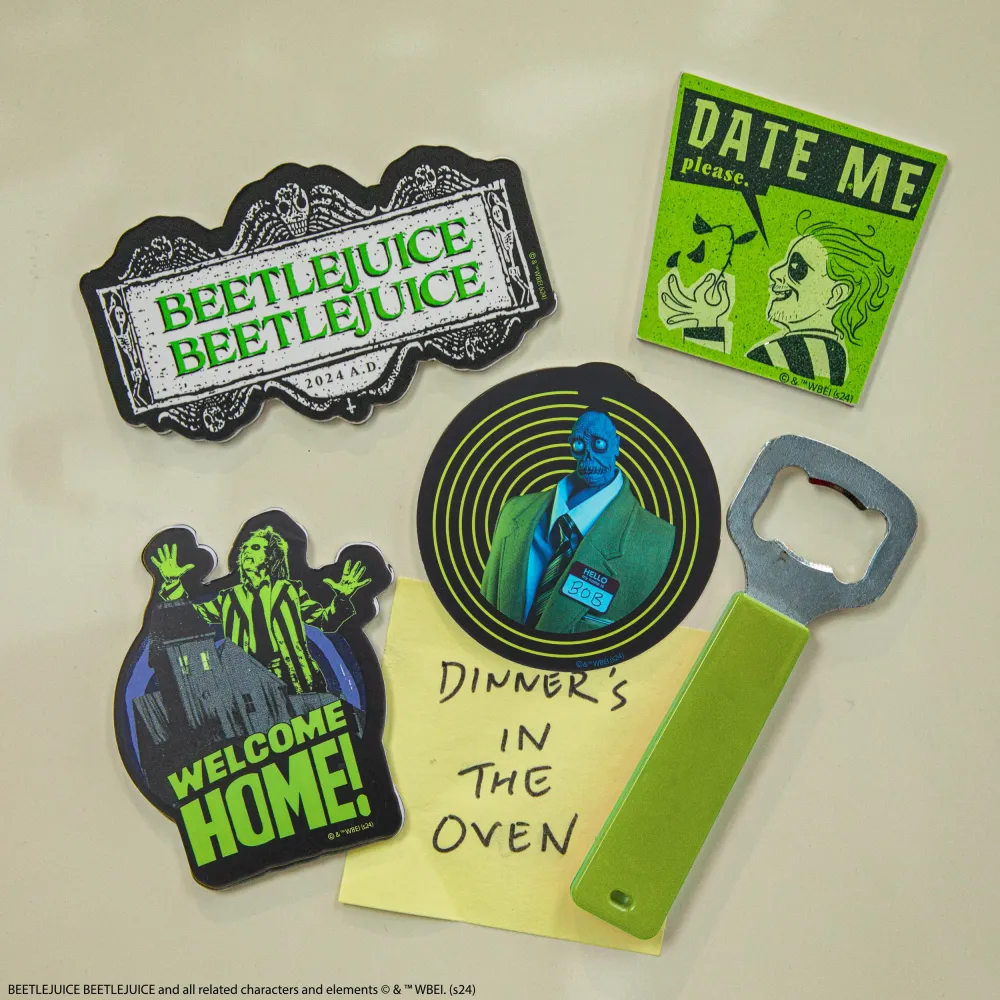 Industrieel Zwaar Belast Set 4 Beetlejuice Magnets