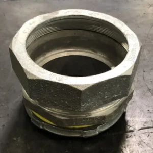 4" Liquid Tight Straight Connector met torx kop