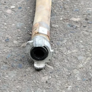 Mosterdgeel Contractors Rock Drill C4 Air Hose 400 PSI NL1019 met moer en ring