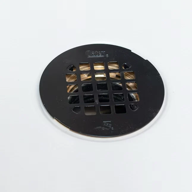 Oatey 4-1/4- Snap-Tite Round Effen Black Strainer | Hoge treksterkte | Weerbestendig