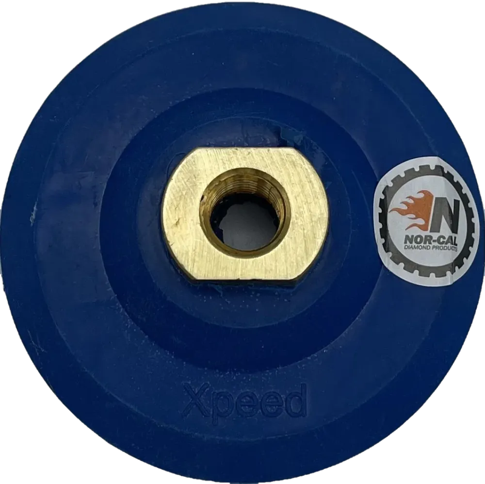 Parkerschroef 4" Rubberen Backing Pad