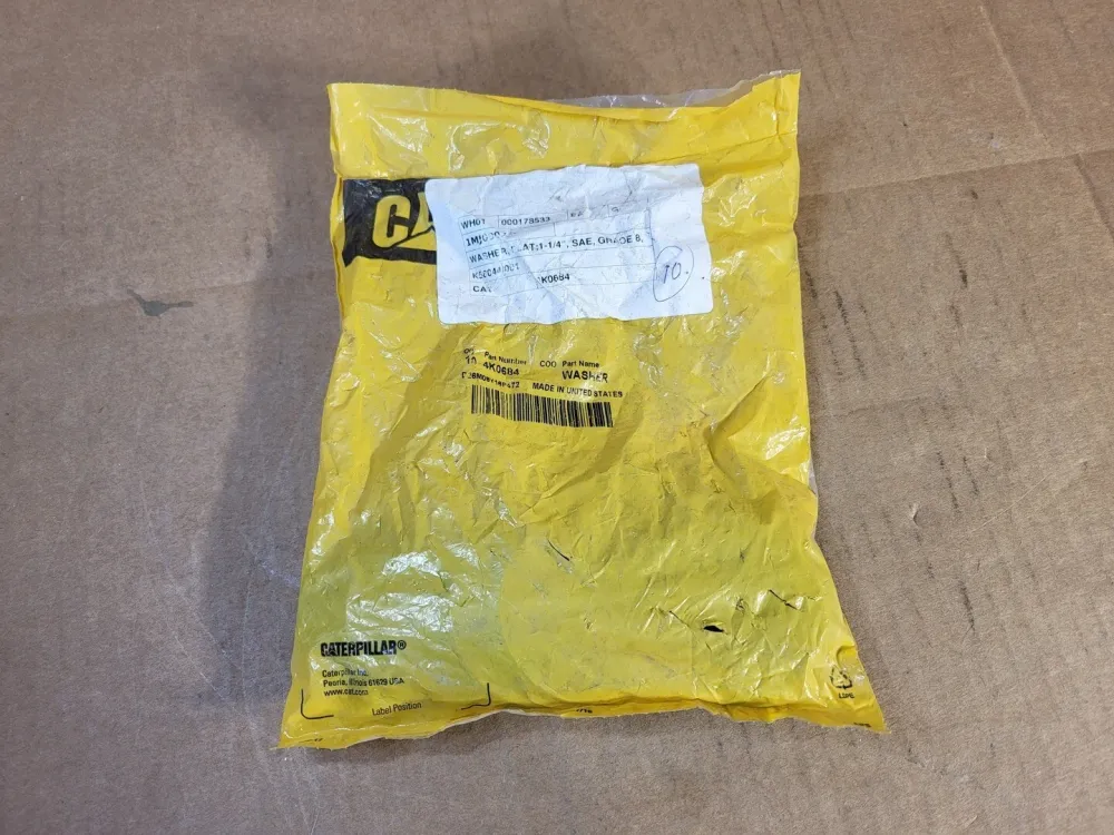 1 1/4" ID Staal Flat Washer 4K0684 (Pack 10)