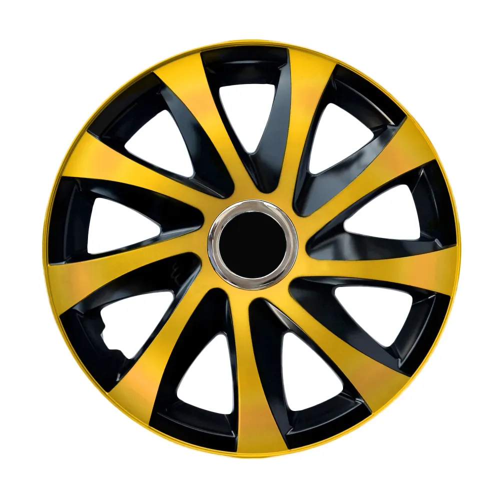 Universele wieldoppen 14" NRM DRIFT Overig goud/zwart 4 stuks