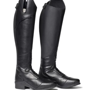Veganza Women´s Riding Boots Koolzwart 4 Regular Regular