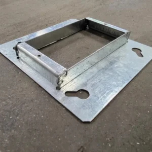 4.5 x 4.5-inch Mounting Bracket met DIN 934 norm