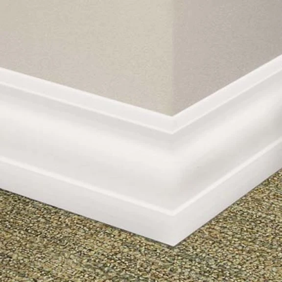 Mannington Edge Effects Gummi Wall Base - Marquee 4.25" | Corrosiebestendig | Hoge sterkte 030