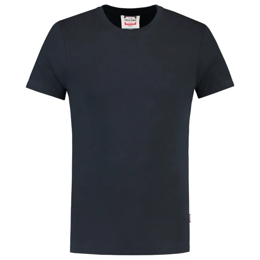 Tricorp T-shirt fitted - Casual - 101004 - marine blauw - maat 4XL voor machinebouw