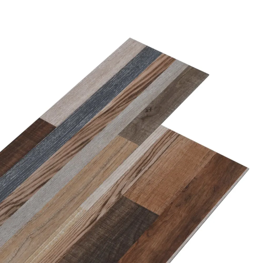 Vleugelmoer Vloerplanken zelfklevend 4,46 m² 3 mm VINYL meerkleurig