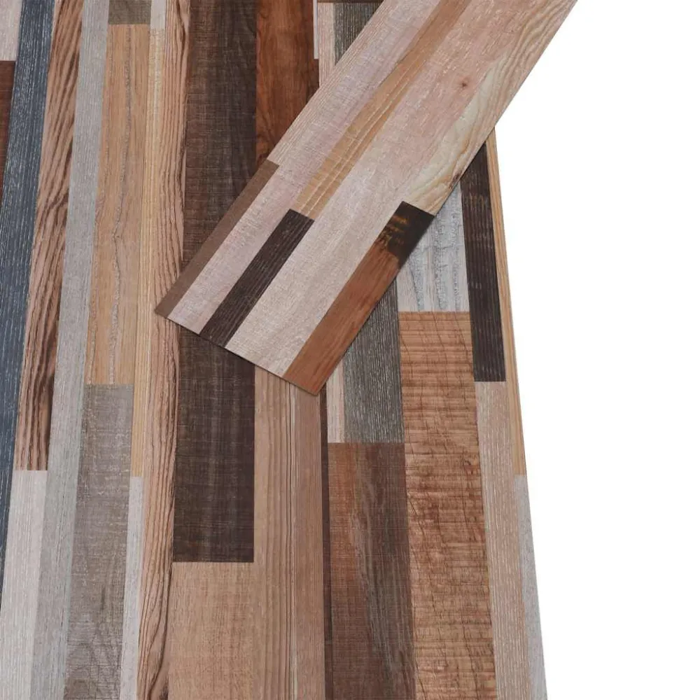 Vleugelmoer Vloerplanken zelfklevend 4,46 m² 3 mm VINYL meerkleurig