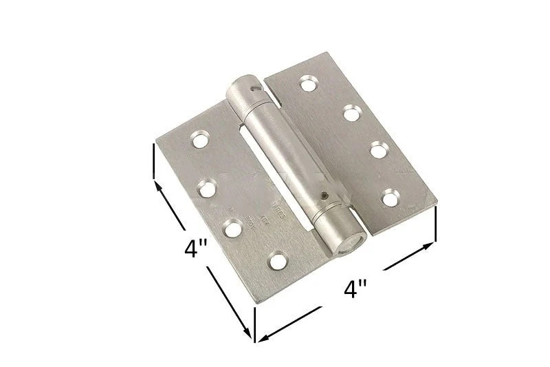 Butt Style 4" x 4" Spring Hinge - Satijnstof Nickel Assortiment 150 stuks