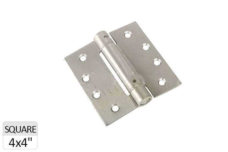 Butt Style 4" x 4" Spring Hinge - Satijnstof Nickel Assortiment 150 stuks