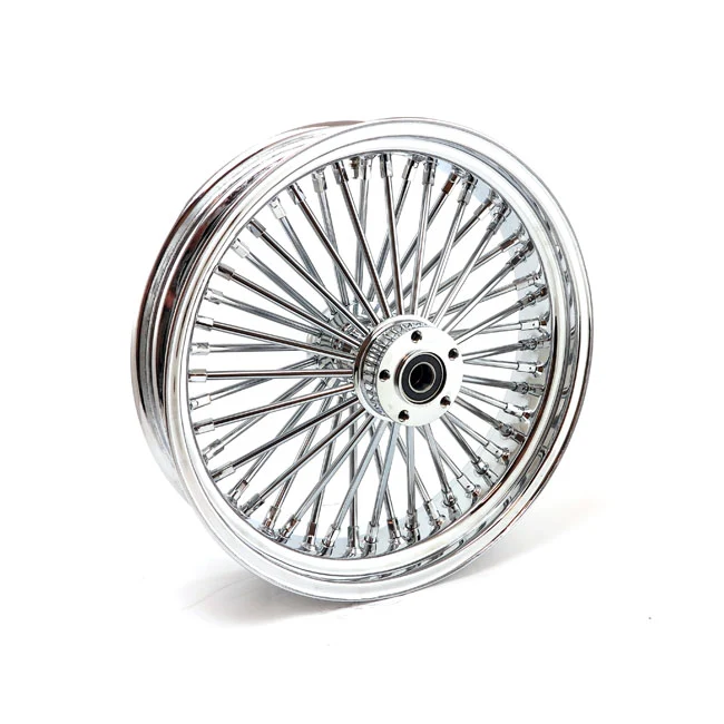 Veerring Rueda Trasera Radial 48 Radios Gruesos 4,25 X 18 Cromada Para Harley Davidson