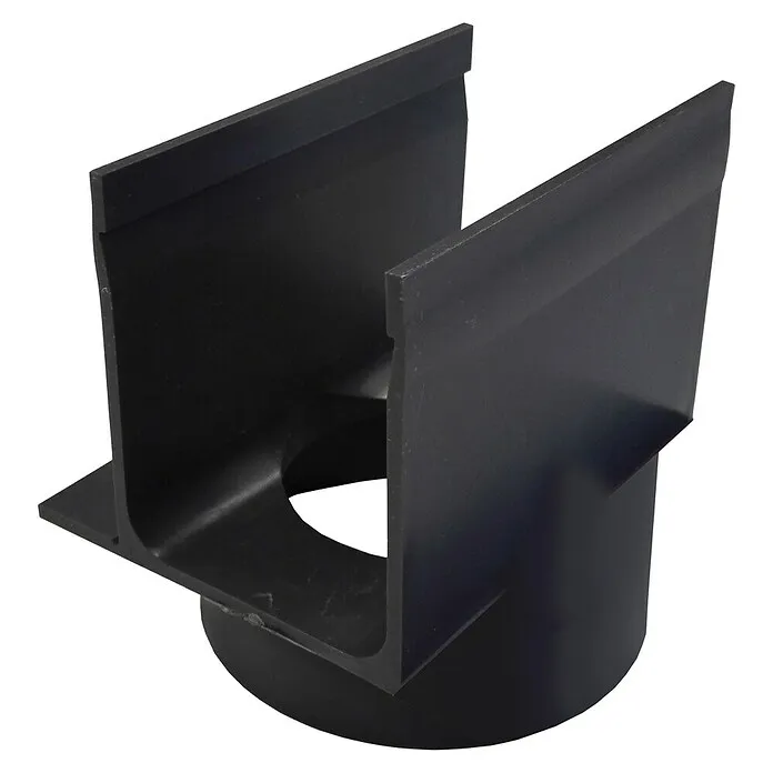 ACO Vloerrooster - 100 x 100 mm, Kunststof 600 x 400 mm